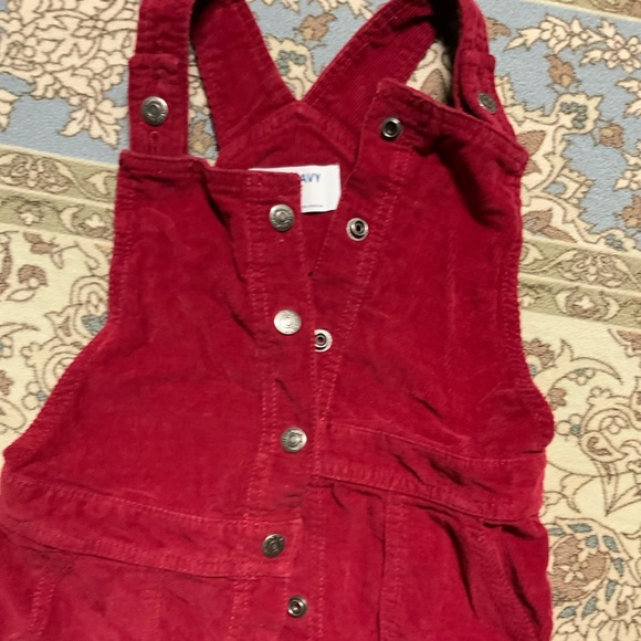 (Girls 8) red button up dress - Picture 2 of 6